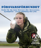 Försvarsförbundet Broschyr 2020 Omslag.