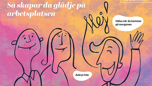 Arbetsliv Glädje Puff.